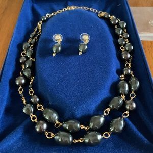 Camrose & Kross JBK Simulated Baroque Pearl Set